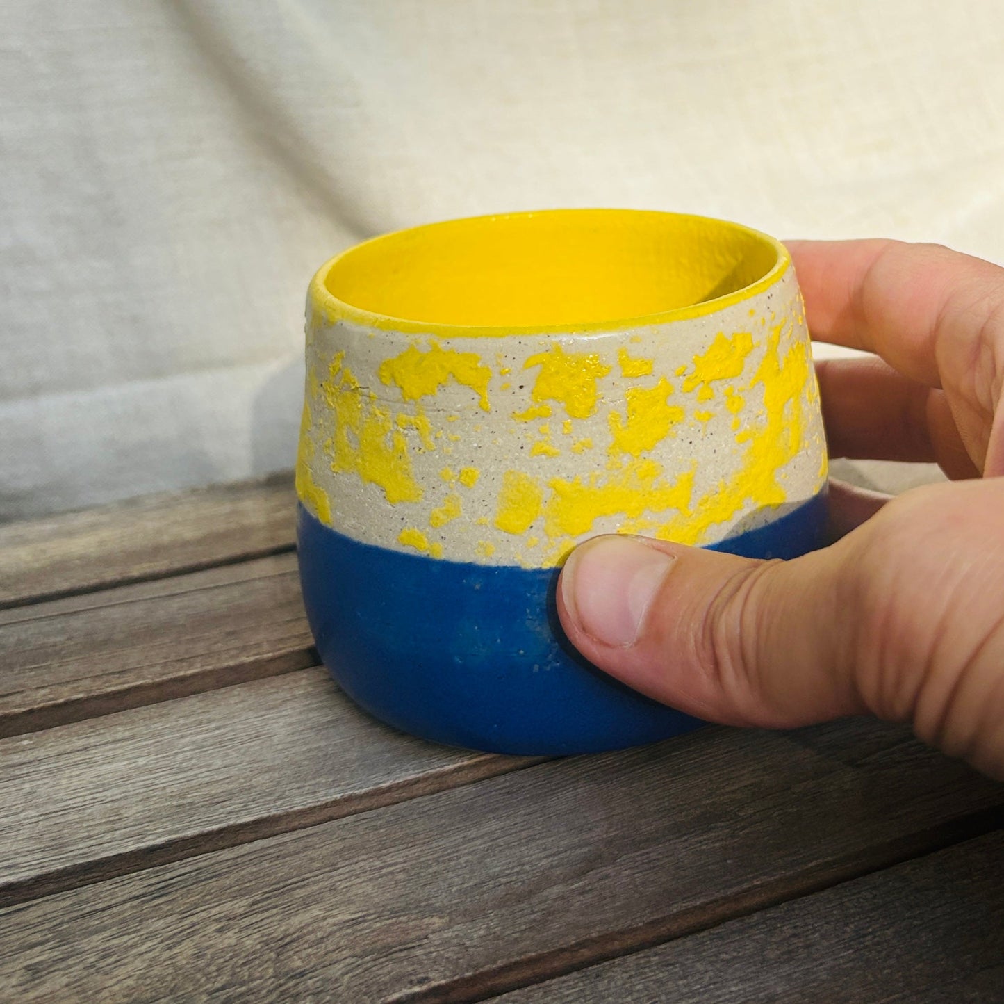 Tasse zestée de fraîcheur