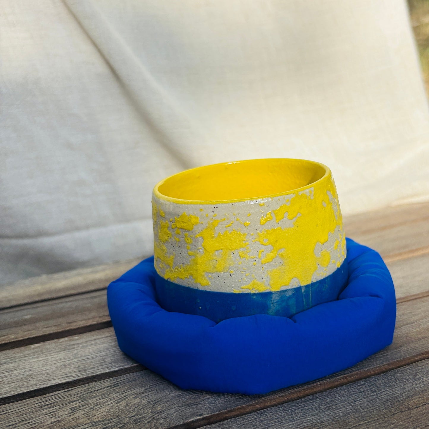 Tasse zestée de fraîcheur
